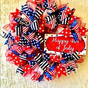 Fourth of July wreaths